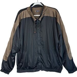 Vintage Givenchy Activewear Colorblock Reversible Mesh Track Jacket‎ Men Sz L